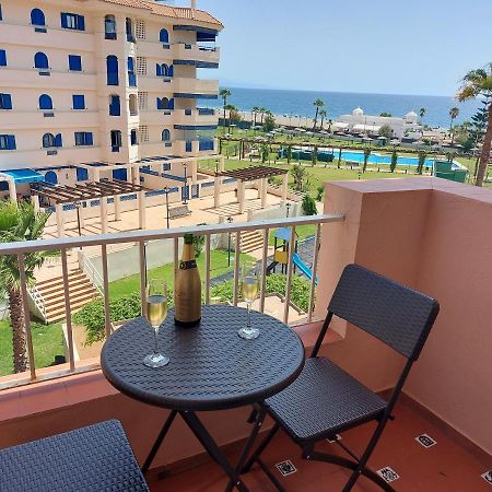 Noria 2, Pied Dans Le Sable, Magnifique Vue Mer, Piscine, Garage, Climatisation San Luis de Sabinillas Exterior photo
