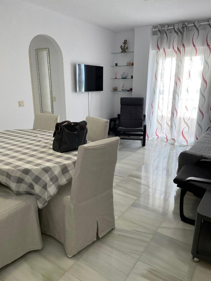 Noria 2, Pied Dans Le Sable, Magnifique Vue Mer, Piscine, Garage, Climatisation San Luis de Sabinillas Exterior photo