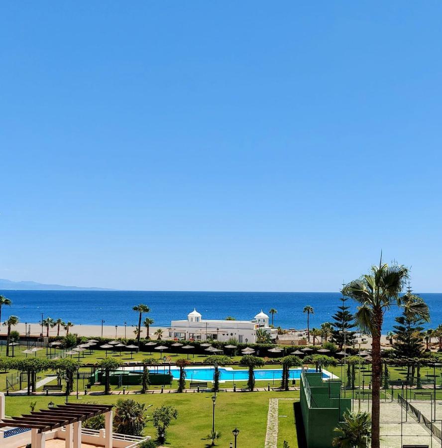 Noria 2, Pied Dans Le Sable, Magnifique Vue Mer, Piscine, Garage, Climatisation San Luis de Sabinillas Exterior photo