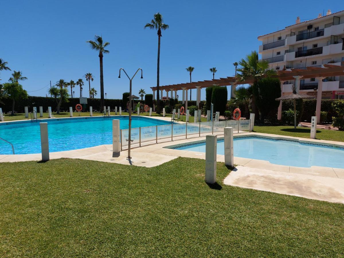 Noria 2, Pied Dans Le Sable, Magnifique Vue Mer, Piscine, Garage, Climatisation San Luis de Sabinillas Exterior photo